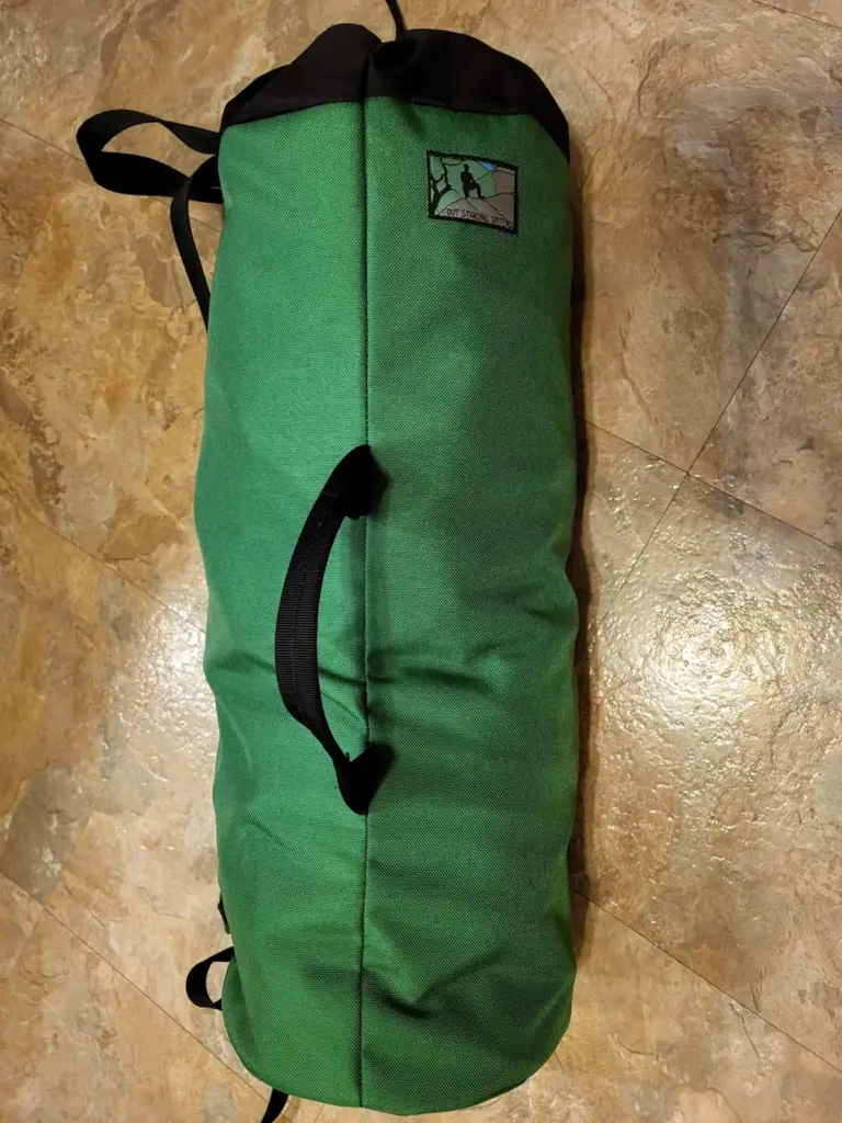 [RopeBag-HS-FlourOrange-BLK] Haul System Bag (Fluorescent Orange, Black)