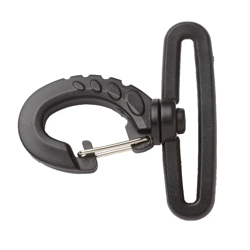 2"Plastic Swivel Snap Hook w/ Metal Gate