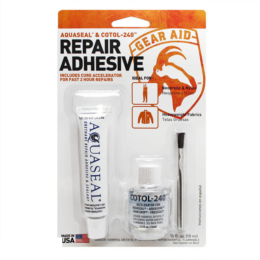 [11110] Gear Aid Aquaseal FD Repair Adhesive and Cure Accelerator