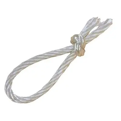 [Cord-14-NAT] Mil-C-43307 1/4" Nylon Solid Braid Cord, Natural 