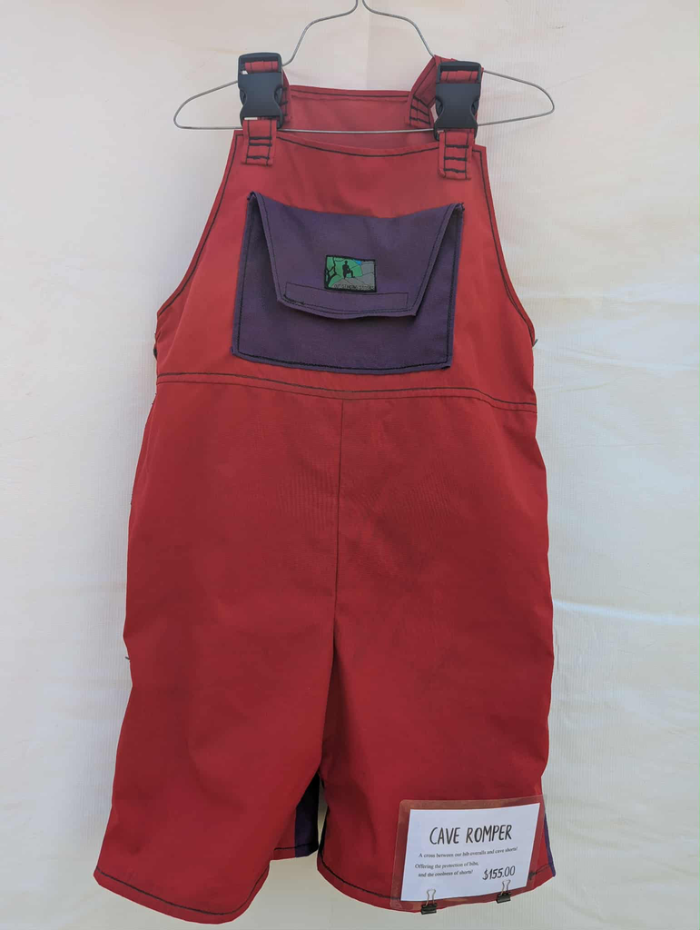 Cave Romper (Royal Blue, Wine, Small)