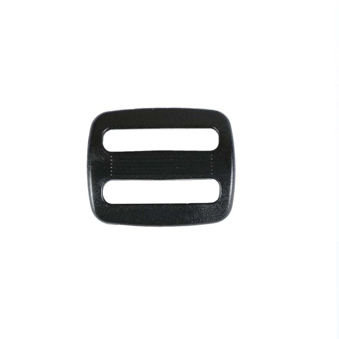 [PTG-1-BLK] 1" Plastic 3-Bar Slide, (Tri-Glide), Black