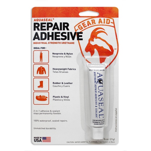 [10110] Gear Aid Aquaseal FD Flexible Durable Repair Adhesive 0.75 oz
